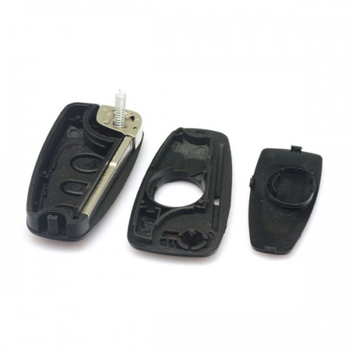 Ford Focus Folding Remote Shell 3 Buttons HU101 Blade (Black Color ) 5pcs/lot