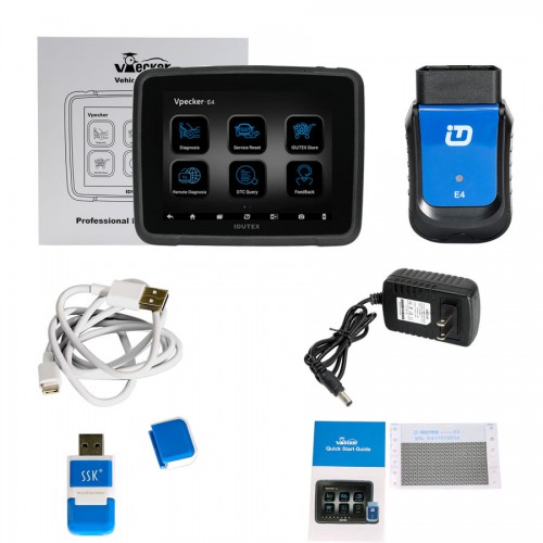 VPECKER E4 Multi Functional Tablet Diagnostic Tool Wifi Scanner for Andorid Promo