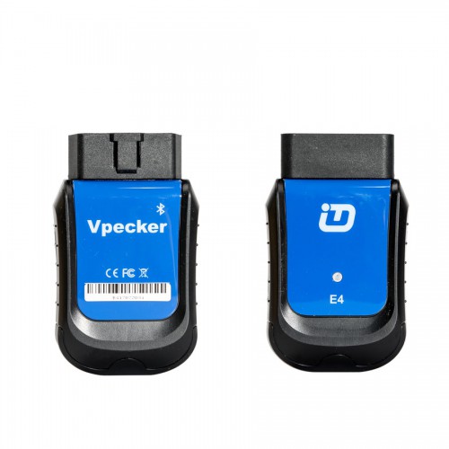 VPECKER E4 Easydiag Bluetooth Full System OBDII Scan Tool for Android Support ABS Bleeding/Battery/DPF/EPB/Injector/Oil Reset/TPMS