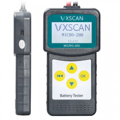 Car Battery Tester/Analyzer MICRO-200 for 12 Volt Vehicles