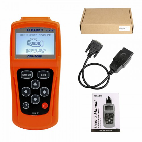 ALBABKC AC619 Auto Fault Detection Clear the Instrument Diagnostic Scan Tool
