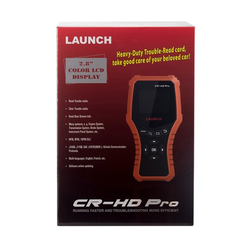 2022 Nuovo LAUNCH CR-HD Pro Auto e Camion OBD2/ HOBD Codice Lettore Scanner 