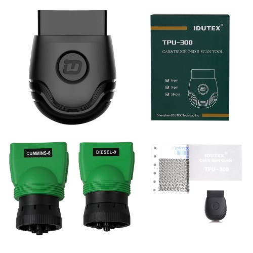 Nuovo IDUTEX TPU300 Passenger Cars&Commercial Vehicle OBD2 Scanner
