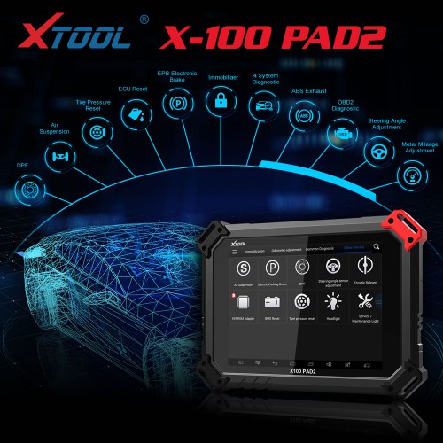 (EU Spedizione No Tasse) Xtool X100 PAD2 Special Functions Expert with VW 4th & 5th IMMO