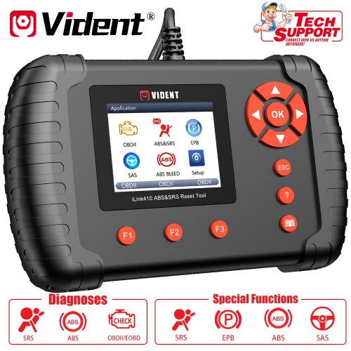 VIEDNT iLink410 Full System Scan tool ABS&SRS&SAS Reset Tool