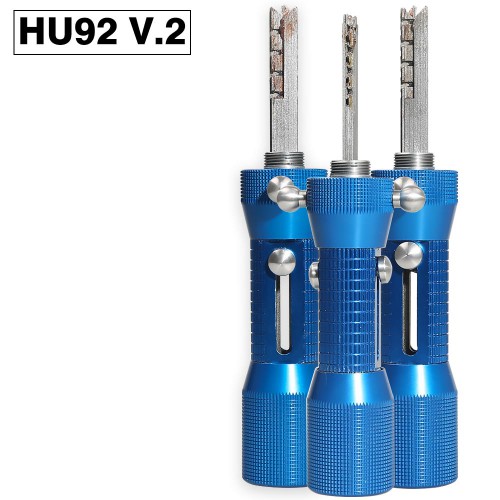 2 in 1 HU92 V.2 Professional Locksmith Tool for BMW HU92 Lock Pick and Decoder Quick Open Tool