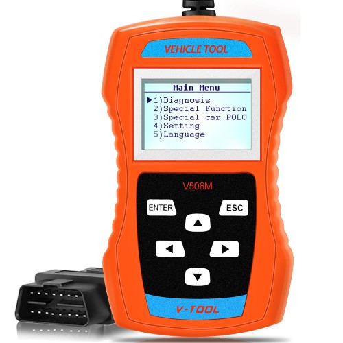 V-A-G506M Code Reader Support TP-CAN and New UDS Protocol