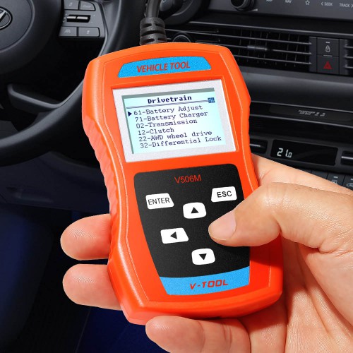 V-A-G506M Code Reader Support TP-CAN and New UDS Protocol