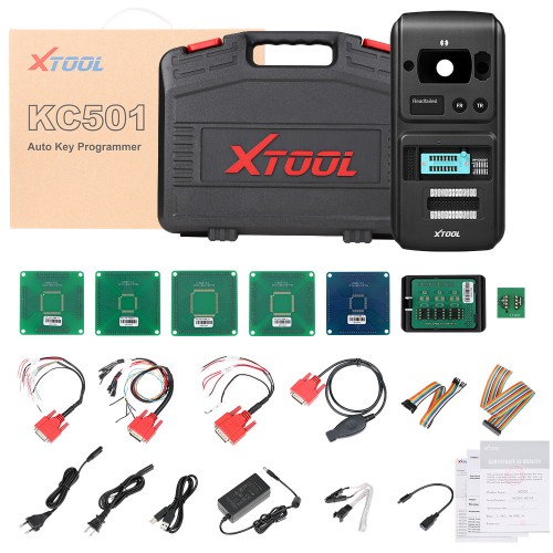 XTOOL KC501 Car Key Programmer supporta H6Elite, H6EB, NITRO LT, AutoProPAD S, X100PAD3, X100PAD Elite, A80, A80 Pro, A80 Pro Master, H6Pro