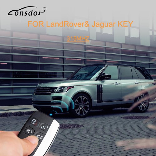 Lonsdor Specific Smart Key for 2015-2018 Land Rover Jaguar 5 Buttons 315MHz/433MHz 5 Pezzi/lot