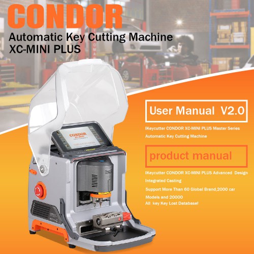 Xhorse Condor XC-Mini Plus CONDOR XC-MINI II Macchina duplicatrice automatica con 3 anni di garanzia Spedizione da EU No Tasse