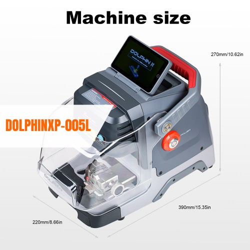 100% Originale Xhorse Dolphin XP-005L Automatic Key Cutting Machine