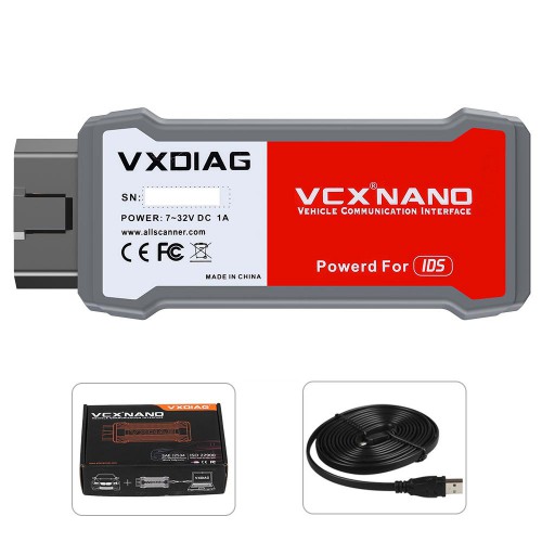 (EU Spedizione No Tasse) Originale VXDIAG VCX NANO Per Ford/ Mazda 2 in 1 Diagnostic Tool supports XP/ WIN 7/ WIN8/ WIN10