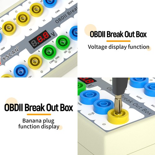 VXSCAN OBDII Protocol Detector & Break Out Box