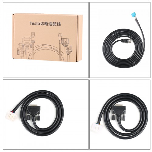 AUTEL Tesla Diagnostic cables For MaxiSYS 909/919/908S/908S Pro/906BT/906TS/Elite
