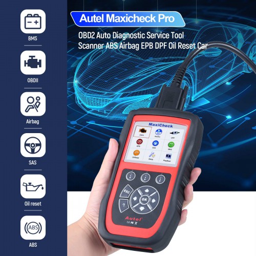 Autel MaxiCheck Pro EPB/ABS/SRS/SAS/BMS Function Special Application Diagnostics free online update for lifetime Supporta Italiano