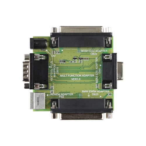 Xhorse XDKP30 Multi-function Adapter BOSH ECU + Benz EZS + EWS4 + Renew 4 in 1 work with MINI Prog Key Tool Plus
