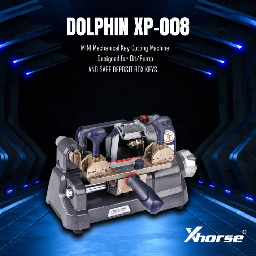 2024 Nuova Duplicatrice Manuale per Chiavi Xhorse Dolphin XP008 XP-008 Key Cutting Machine