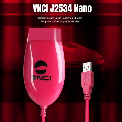 VNCI J2534 Nano Compatibile con J2534 Passthru & ELM327 Diagnostica J1979 Veicoli Compatibili Cambia Modalità Automaticamente