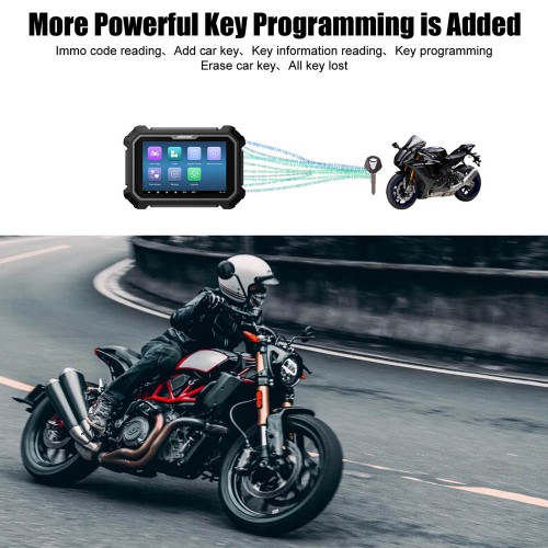 OBDSTAR MS80 Intelligent Motorcycle Diagnostic Tool Supporta IMMO Programming