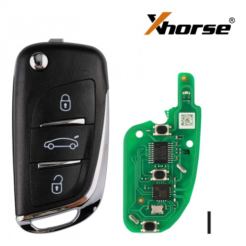 XHORSE VVDI2 DS Type Wireless Universal Remote Key 3 Buttons 10pcs/lot