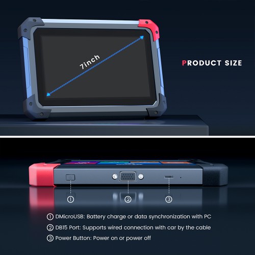 XTOOL EZ400 PRO Tablet Diagnostic Tool Same Function Auto Diagnostic Tool Primo