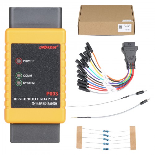 OBDSTAR P003 KIT Bench/Boot Adapter Kit for ECU CS PIN Reading with OBDSTAR IMMO Series Tablets X300 DP, X300 Pro4 and X300 DP Plus