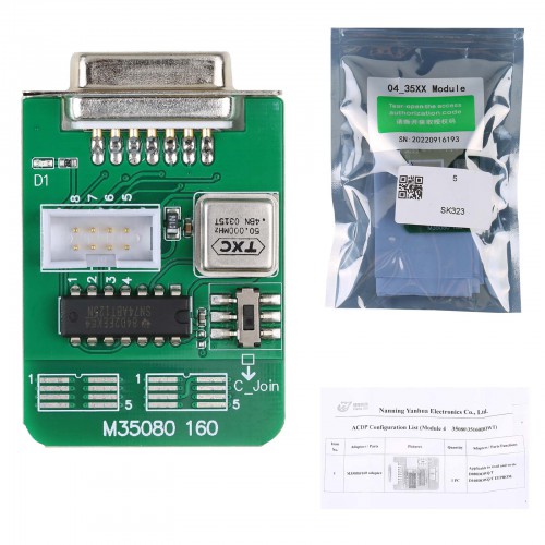 YANHUA Module 4: Yanhua Mini ACDP Programming Master BMW 35080 & 35160DO WT Reader