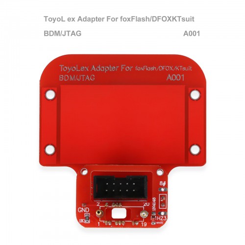 Toyota Lexus BDM/JTAG solder-free adapter for KT200 FoxFlashR