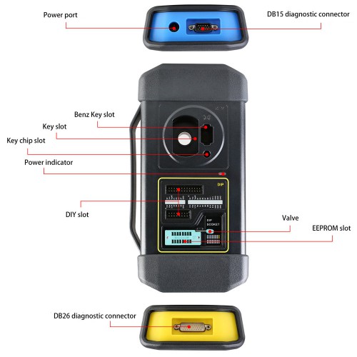 Top Launch X431 PAD VII PAD 7 Elite Full System Diagnostic Tool with G-III X-PROG3 Immobilizer & Key Programmer Supports All Keys Lost