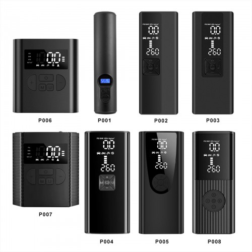 Intelligent Charging Pump 25-35 PSI in 1MIN Quick Pump 3*2000mAh for Car/Bike/Motorcycle/Sports Ball/Mountain Bicycle
