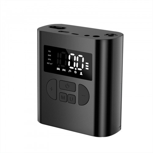 Intelligent Charging Pump 25-35 PSI in 1MIN Quick Pump 3*2000mAh for Car/Bike/Motorcycle/Sports Ball/Mountain Bicycle