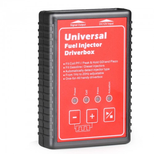 GD1 Universal Fuel Injector Driverbox Fit All Kinds of Injector Interface Automatically Detect Injector Type