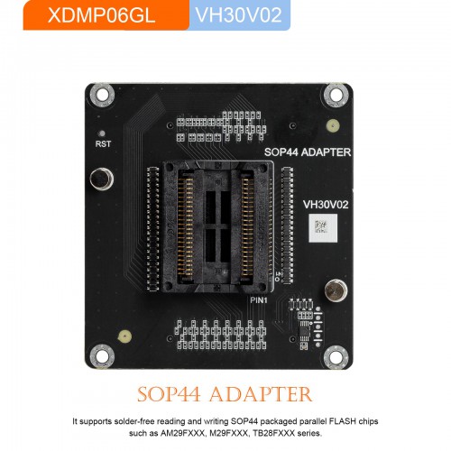 XHORSE XDMP06GL VH30 SOP44 Adapter per Multi Prog Programmer