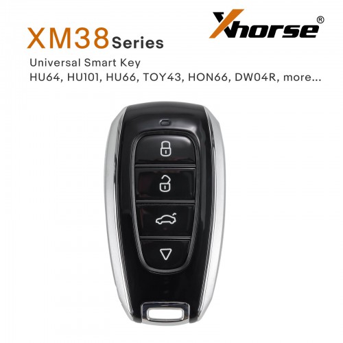 XHORSE XXSSBR0EN, SU.BR Style, 4 Buttons X38 Series Universal Smart Key 5 Pezzi/Lot