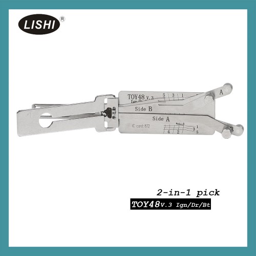 LISHI LEXUS TOYOTA TOY48 2-in-1 Auto Pick and Decoder