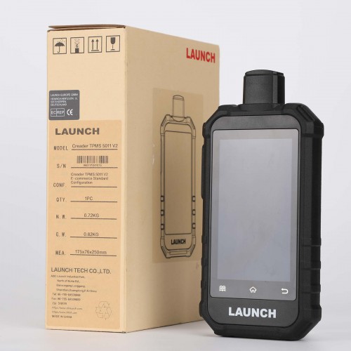 2026 Nuovo LAUNCH Creader 5011 V2 TPMS Tire Pressure Monitoring Sensor 12 Service Scanner