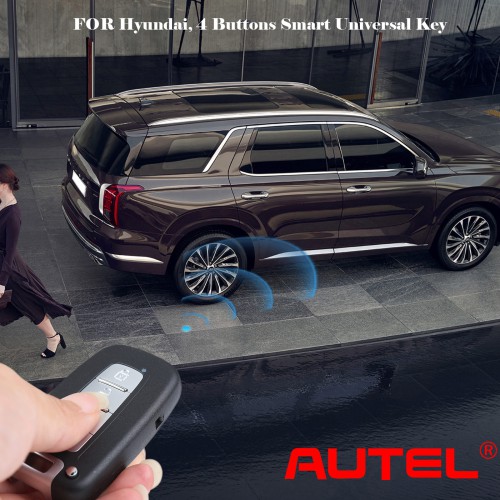 AUTEL IKEYHY004AL Hyundai, 4 Buttons Smart Universal Key 5pcs/lot