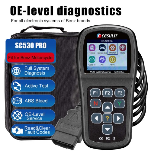 CGSULIT SC530 Pro Full System Diagnosis for Specfic Brand Benz