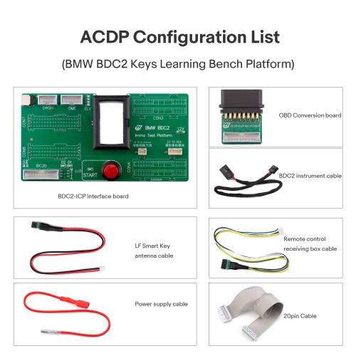 [Pre-order] Yanhua Mini ACDP BMW BDC2 Bench Test Platform with License Works with Module 38 for G Series BDC2 All Keys Lost