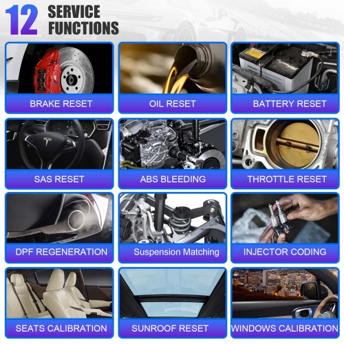 2026 Nuovo LAUNCH Creader 5011 V2 TPMS Tire Pressure Monitoring Sensor 12 Service Scanner