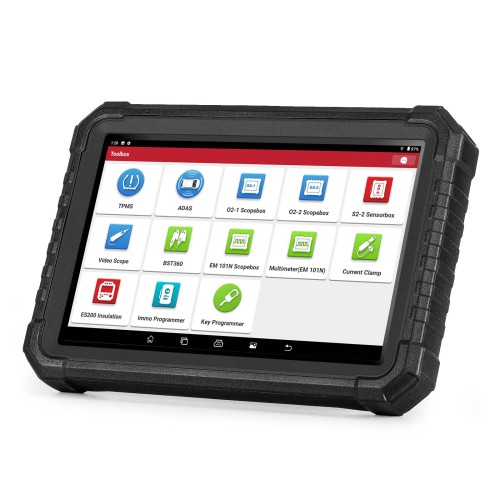Luanch X431 PRO3S+ Elite SmartLink Strumento di Scansione Bidirezionale con J2534, Mappa Topologica, oltre 60 servizi, codifica online FCA