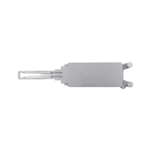 Abton ABUDU TOY48 Ignition and Universal Door Lock Internal Mill 4-Track Pick and Decode 2-in-1 Tool, Tooth Depth (5-cut) IC CARD:872