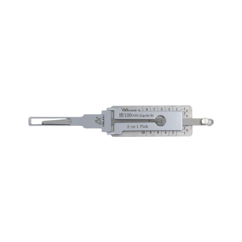 Abdon ABUDU HU100-10 Internal Milling Double Track Opening and Reading Two-in-One Tool, Tooth Depth (10-cut)