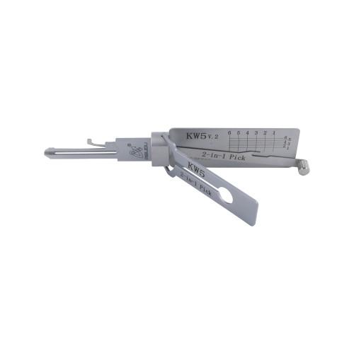 Abdun ABUDU KW5 Flat Milling Single Track Opening and Reading Teeth 2-in-1 Tool, Tooth Depth (6-cut) IC CARD: 312