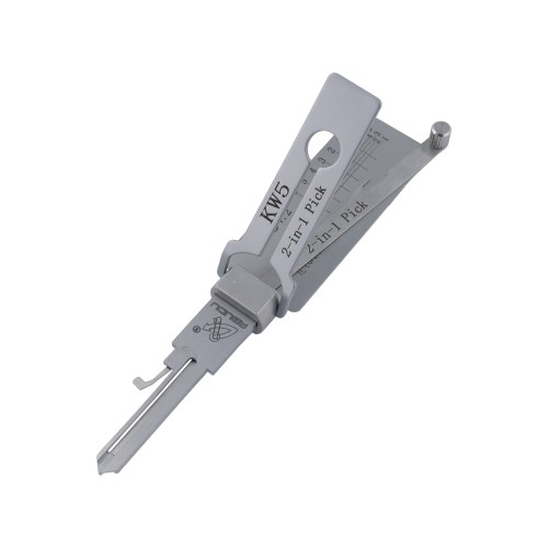 Abdun ABUDU KW5 Flat Milling Single Track Opening and Reading Teeth 2-in-1 Tool, Tooth Depth (6-cut) IC CARD: 312