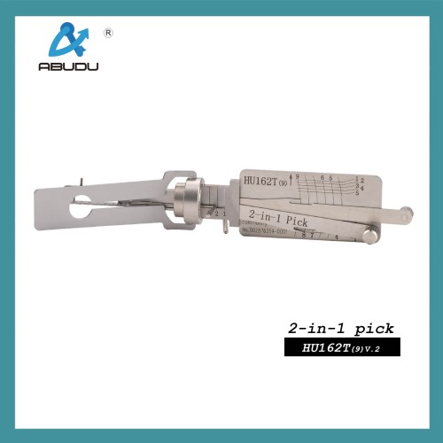 ABUDU HU162T(9)V.2 Internal Milling with Six Tracks for Volkswagen for Skoda Post-2015 Models IC Card: 1435