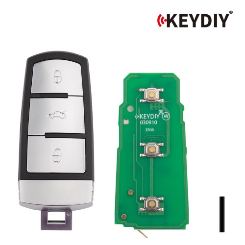 KEYDIY KD ZB37-3 Universal Smart Remote Key 3 Buttons for VW Type 5pcs/Lot