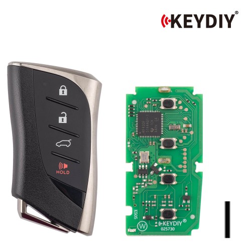 KEYDIY KD TB42-4 Universal Smart Remote Key 3+1 Buttons for Lexus Type 5pcs/Lot