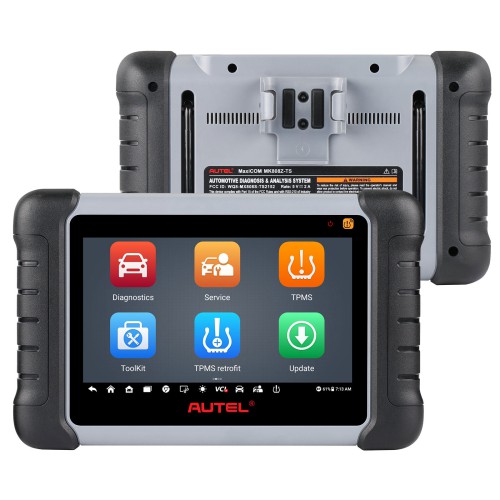 AUTEL MaxiCOM MK808Z-TS Car Scanner Bidirectional Tool with 36+ Service, All Systems Diagnoses, Top TPMS Relearn Programming Scanner, Bluetooth